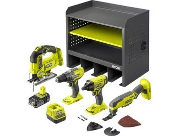 Набор инструментов One+ из 7 предметов 18 В 2,5 Ач RYOBI