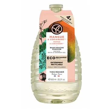 Żel pod prysznic i do kąpieli Mango & Kolendra uzupełniacz 600 Yves Rocher