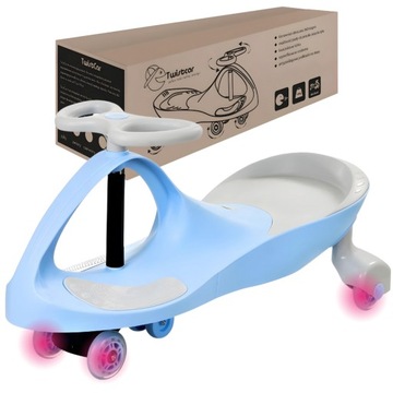 Детская коляска TWISTCAR со светодиодными колесами