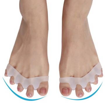 1 пара разделителей пальцев ног, коррекция Hallux Valgus Corr