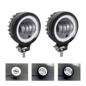 obocze 4 oczy anioła LED Light Bar dla SUV ATV ciężarówka łódź 4x4 motocykl