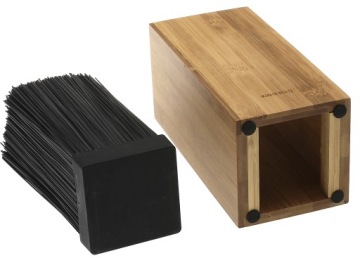 Бамбуковый контейнер для ножей, блок-подставка для ножей, универсальный контейнер для ножей