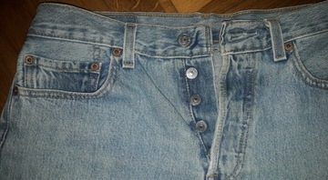 Mini Spódnica jeans Levis 501 W30L30