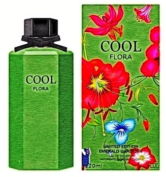Flora COOL EMERALD GARDENIA | Perfumy Damskie 120ml EDP