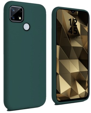 Чехол для Realme 7i СИЛИКОНОВЫЙ КОРПУС + СТЕКЛО