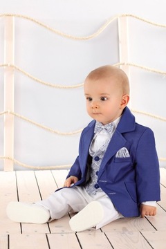 костюм-пятерка БЛЕЙЗЕР БРЮКИ ЖИЛЕТ РУБАШКА МНОГО размер 146 А23А