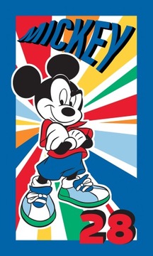 MYSZKA MICKEY Mały Ręcznik Dziecięcy 30 x 50 cm