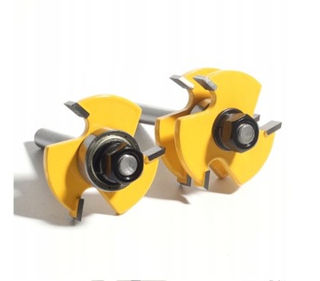 Набор пазов, шпунтов и пазов, фреза по дереву 8мм.