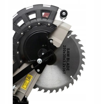 ТОРЦОВАЯ ПИЛА ДЛЯ ДЕРЕВА И АЛЮМИНИЯ 2500ВТ 250мм ЛАЗЕРНАЯ НАСТОЛЬНАЯ ПИЛА