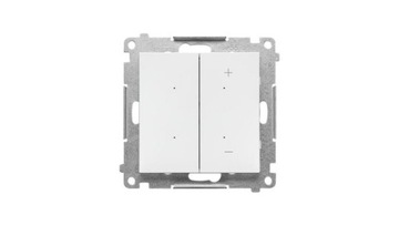 Simon 55 DIMMER - Ściemniacz do LED ściemnialnych, klawiszowy (moduł) Biały