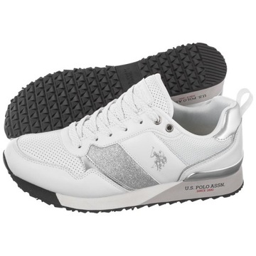 Buty Damskie Sneakersy U.S. Polo Frida113 Białe