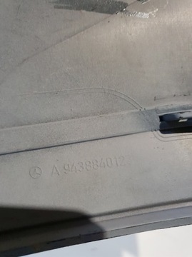 MERCEDES ACTROS MP2 УГЛОВОЙ ОБТЕКАТЕЛЬ ПЕРЕДНИЙ СПРАВА