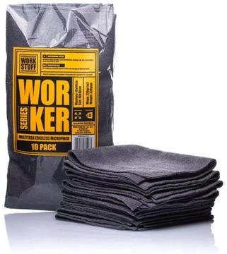 Work Stuff Worker 10 шт. Микрофибра для автомобиля 40х40