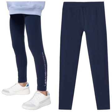 LEGGINSY spodnie DZIECIĘCE 4F JUNIOR TTIGF039 152