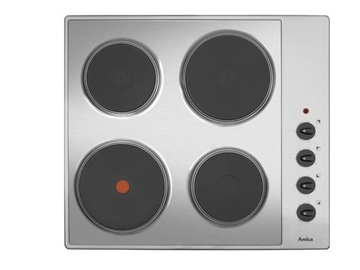Płyta elektryczna Amica PEB6101R 4 Pola Srebrna