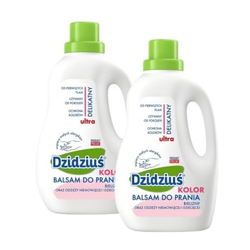 Balsam do prania Dzidziuś kolor 1,5L Hipoalergiczny 2 szt