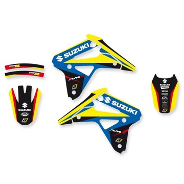 BLACKBIRD KOMPLET NAKLEJEK (OKLEIN) SUZUKI RMZ 450 '05-'07 DREAM 4 KOLOR NI
