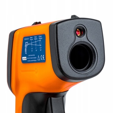 ПИРОМЕТР, БЕСКОНТАКТНЫЙ ЛАЗЕРНЫЙ ТЕРМОМЕТР -50 +400
