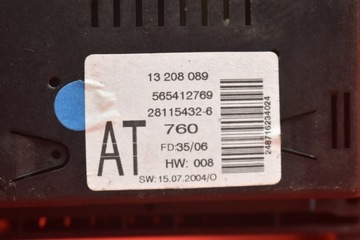 DISPLEJ 13208089 AT OPEL ASTRA 3 III H 04-14