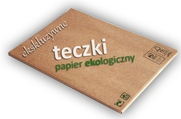 TECZKI FIRMOWE EKO ECO EKOLOGICZNE 100 szt PREMIUM