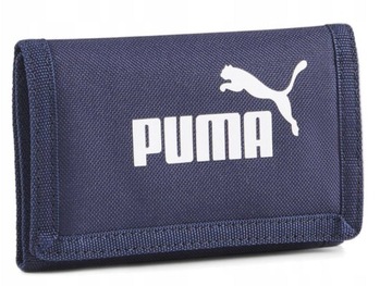 Portfel PUMA męski zapinany na rzep rozkładany materiałowy sportowy