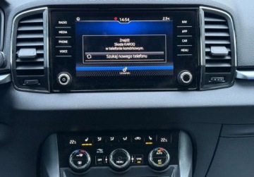 Skoda Karoq Crossover 1.6 TDI 115KM 2019 Skoda Karoq Salon Polska, Serwis ASO, Navi, Kamera,Czujniki, podgrz. fotele, zdjęcie 10