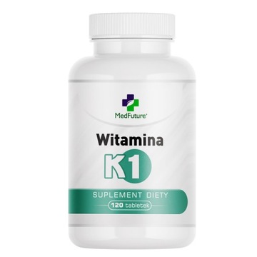 Witamina K1 właściwa krzepliwość krwi - 120 tabl