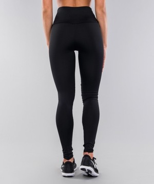 Черные леггинсы L Carpatree с завышенной талией