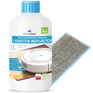PŁYN DO MYCIA PODŁÓG DO ROBOTA MOPUJĄCEGO + MOP DO IROBOT BRAAVA JET M6
