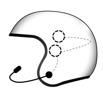 НАУШНИКИ BAOFENG ОТКРЫТЫЙ ШЛЕМ — РАЗЪЕМ K