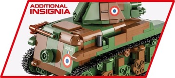 COBI WWII 2553 ФРАНЦУЗСКИЙ ТАНК RENAULT R35