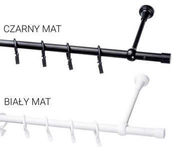 Karnisz ELITE 19mm pojedynczy 160 cm