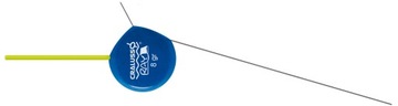 Spławik Dysk - Cralusso Ray 40g
