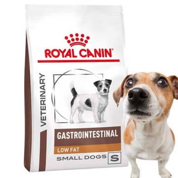 SUCHA KARMA DLA PSÓW MAŁYCH RAS VET ROYAL GASTRO INTESTINAL LOW FAT 1,5KG