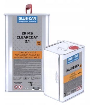 LAKIER BEZBARWNY MS 5L + UTWARDZACZ 2.5L BLUE-CAR