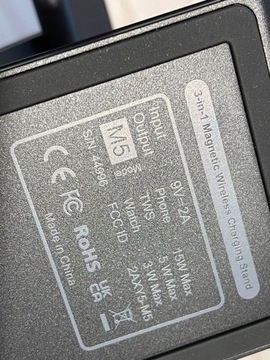 Беспроводное зарядное устройство 3in1 MagSafe Charger для iPhone, Apple Watch, AirPods