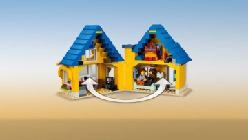 LEGO MOVIE 70831 Дом-ракета Эммета Люси Рекс Китти
