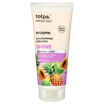 TOŁPA Dermo Hair Enzyme Odżywka emolientowa do włosów - odżywienie i blask