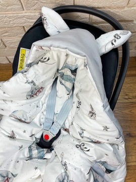 хлопковый чехол на сиденье, пружинное одеяло, 3-точечная