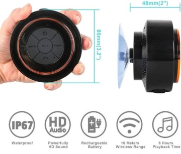 Водонепроницаемый портативный Bluetooth-динамик