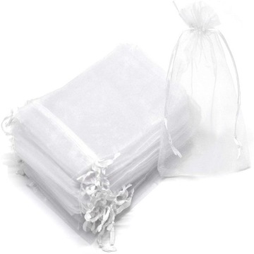 100x KOLOROWE WORECZKI TOREBKI NA PREZENTY 7x9CM
