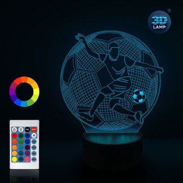 Ночник Football Trick 3D LAMP LED
