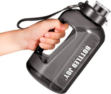 БУТЫЛКА ДЛЯ ВОДЫ СПОРТИВНАЯ БУТЫЛКА С МЕРКОЙ ДЛЯ ФИТНЕС-ЗАЛА 1,5 л