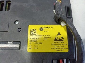 BMW 5 G30 LAMPA OSVĚTLENÍ KABINY 6838169