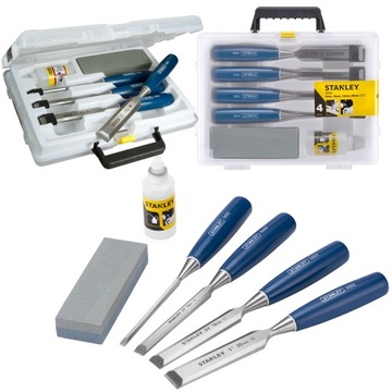 НАБОР ДОЛОТО STANLEY 16-130 6 ШТ. С ТОЧИЛКОЙ ДЛЯ ДОЛОТА