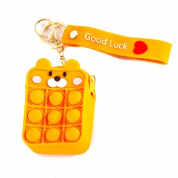 KOLOROWA PORTMONETKA POP IT SASZETKA Różne Kolory