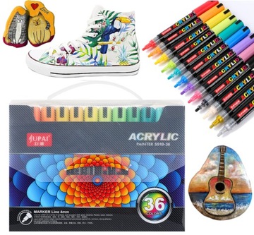 FLAMASTRY AKRYLOWE MARKAERY PROMARKERY JUPAI 36szt