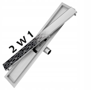 Линейный слив Balneo 2в1 90 см стандарт