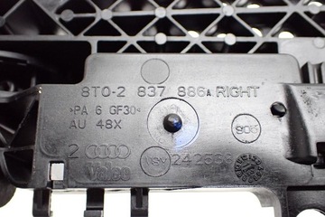 KLIKA VNĚJŠÍ PRAVÝ PŘEDNÍ EVROPA 8T0837886 AUDI A5 8T A4 B8 13R