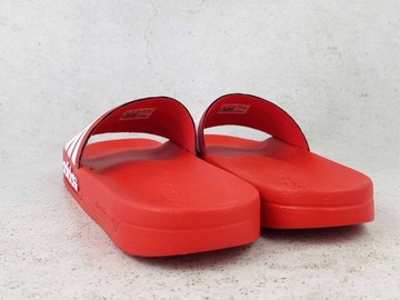 ADIDAS ADILETTE SHOWER KLAPKI BASEN PLAŻA CZERWONE